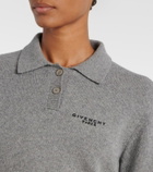 Givenchy Logo wool and cashmere polo sweater