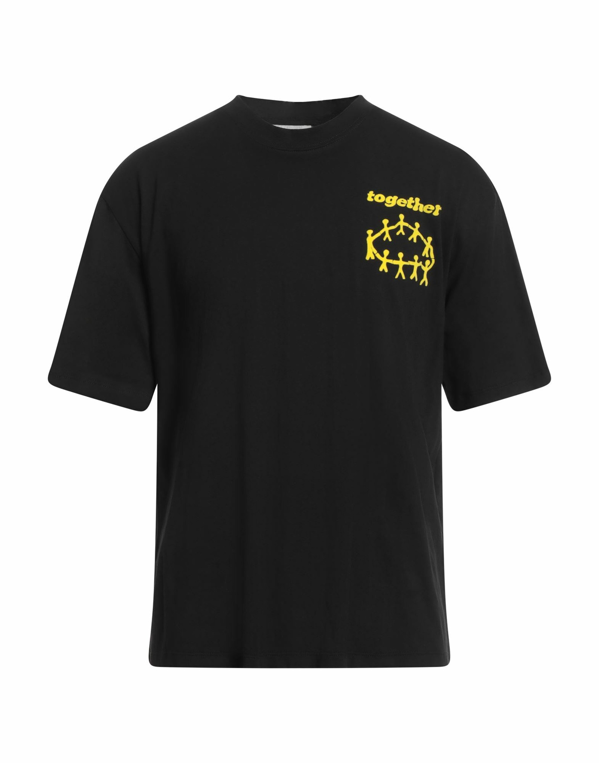 Sandro Mens T-shirt in Black