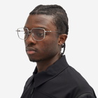Gentle Monster Academya Sunglasses in Silver/Brown 