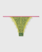 Love Stories Charlotte Thong Green Womens Panty