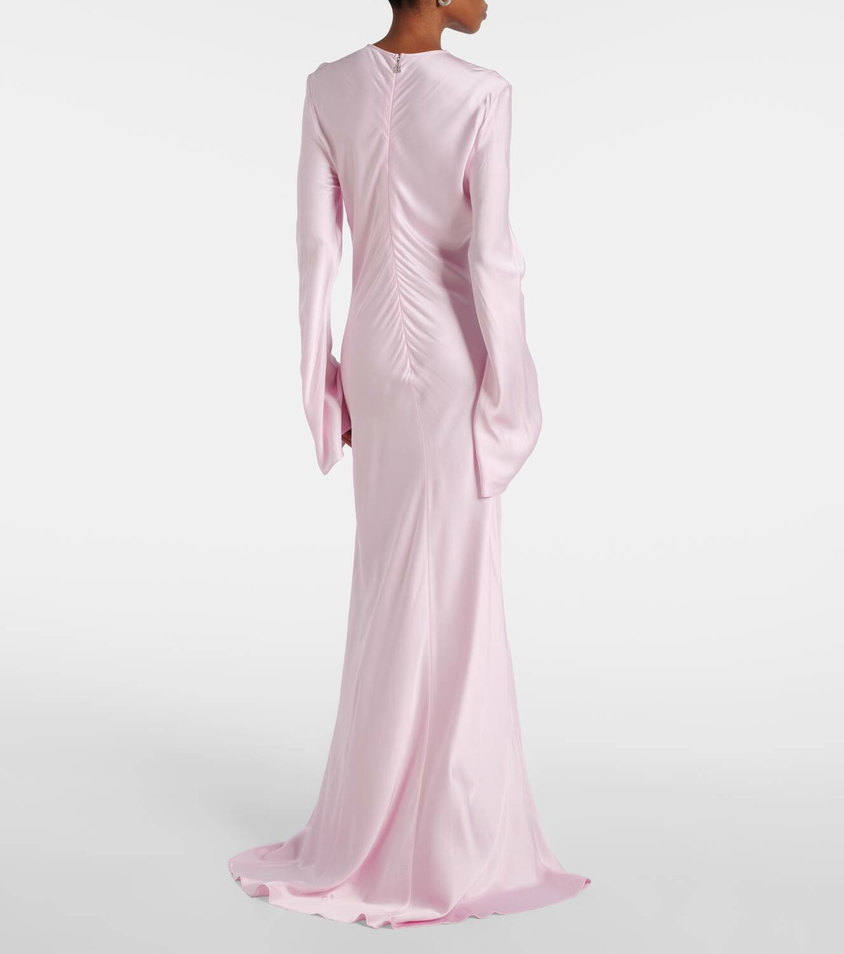 ROTATE ロテート ワンピース ドレス Bridal ruched silk 1039682 ROTATE ロテート ワンピース ドレス Bridal ruched silk 1039682