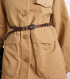 Dorothee Schumacher Perfect Match belted cotton jacket