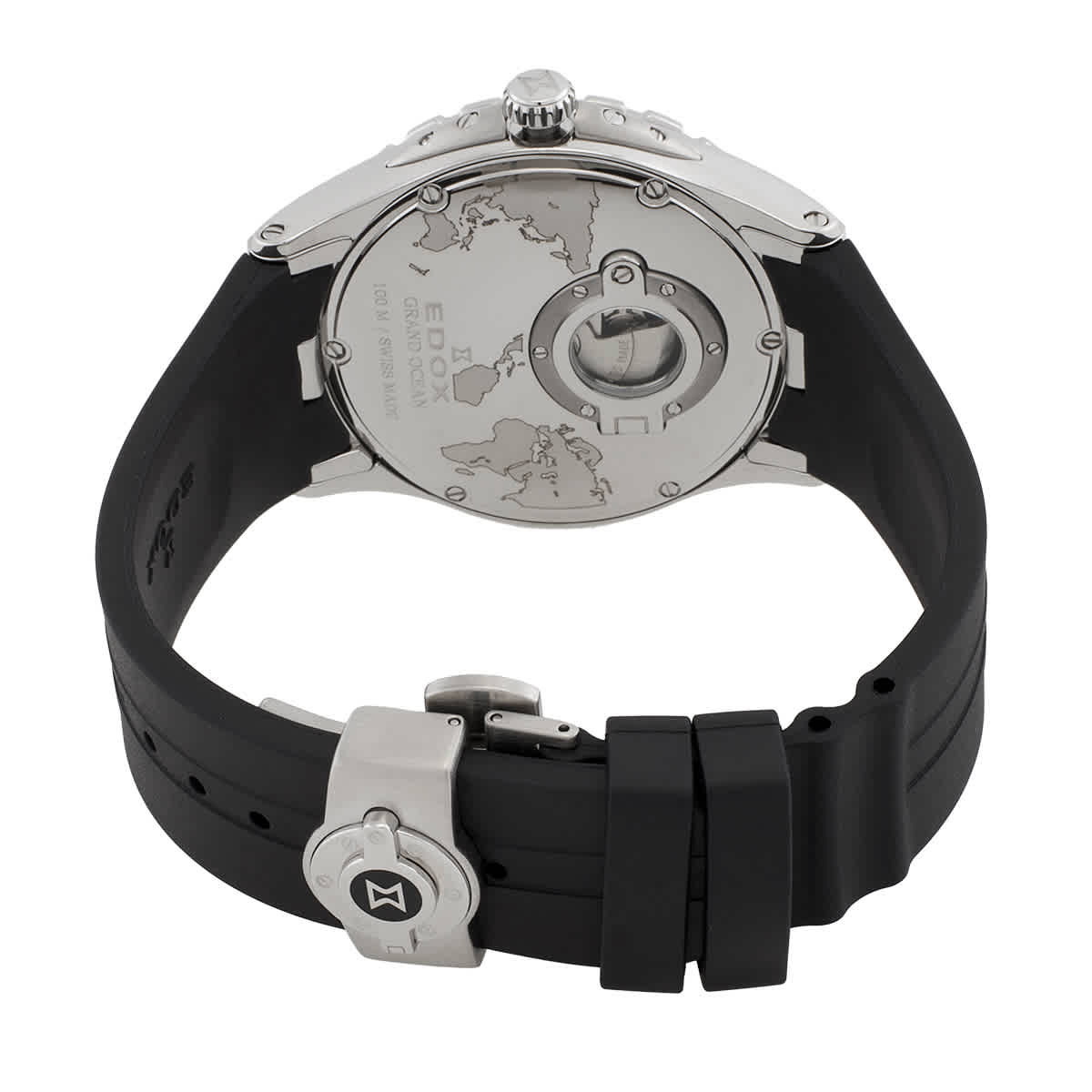 Edox Grand Ocean Automatic Grey Dial Mens Watch 83006 3CA GIN Edox 