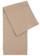 Colorful Standard Wool Scarf - Brown - One Size