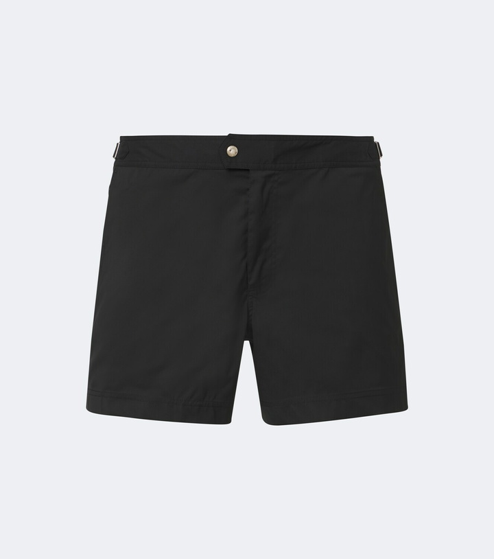 Photo: Tom Ford Technical poplin swim trunks