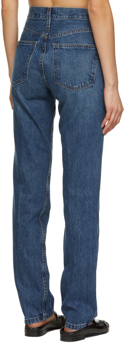 O A T NEW YORK Women's High Rise Denim Jeans - Comfort Stretch, Five Pocket Style - View #5