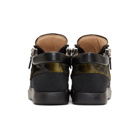 Giuseppe Zanotti Black Single Kalisi High-Top Sneakers