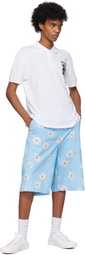 Moschino White Teddy Bear Polo