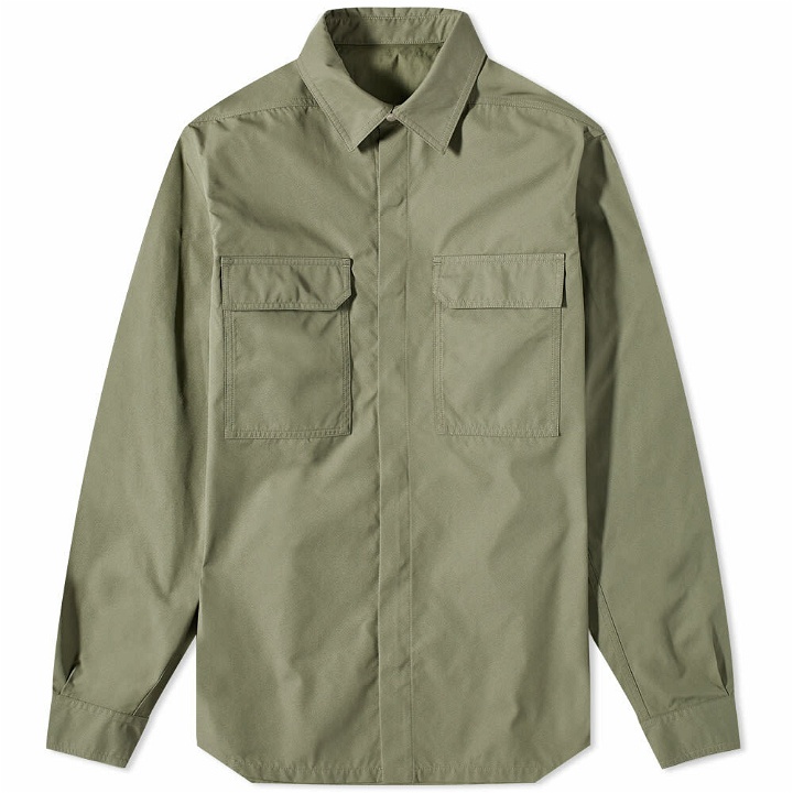 Photo: Rick Owens Men's Outershirt in Moss