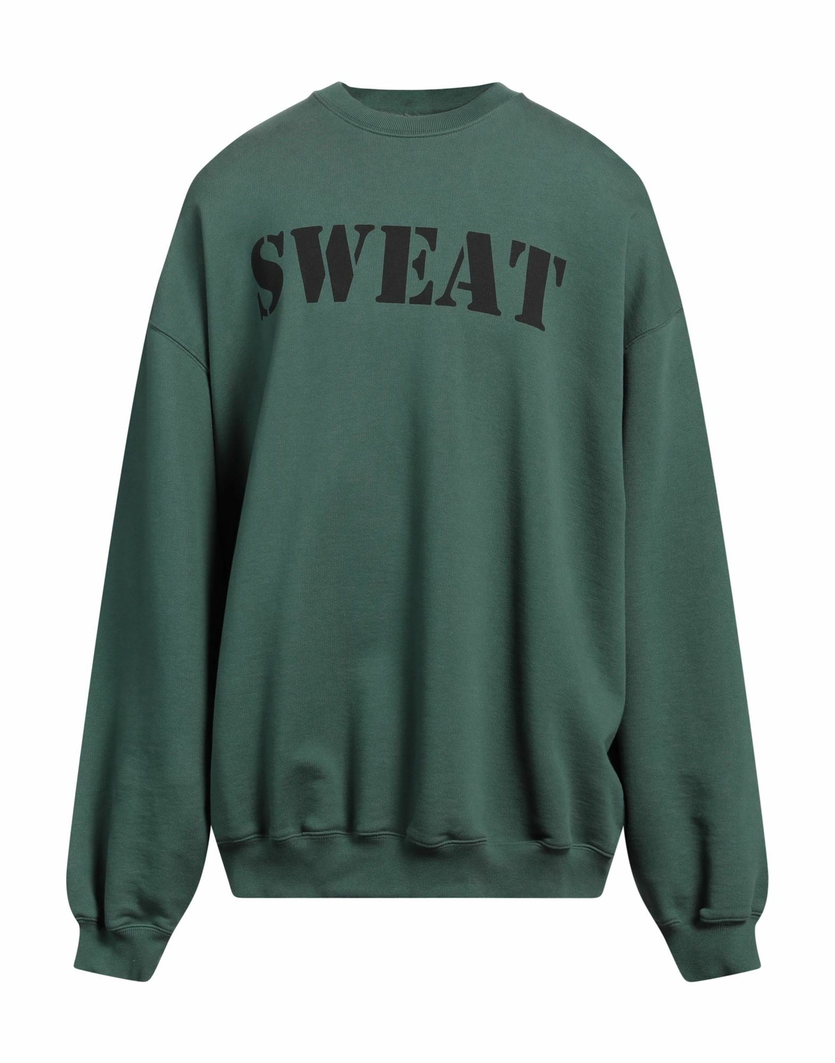 Vetements Mens Sweatshirt Emerald in Green