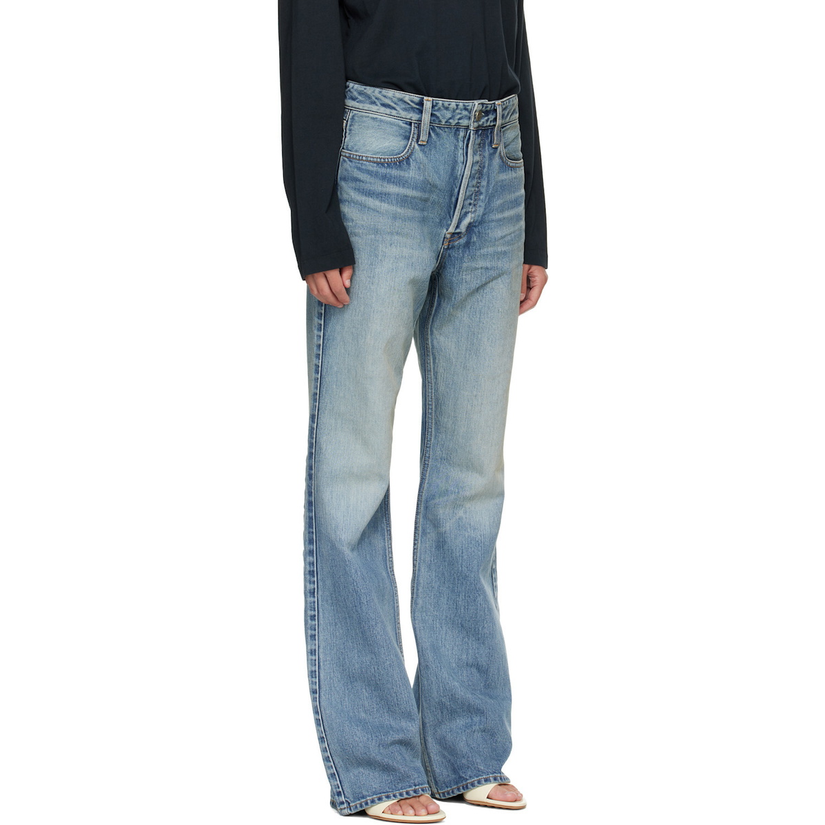 Fear of God Blue Denim 70s 5 Pkt Jeans