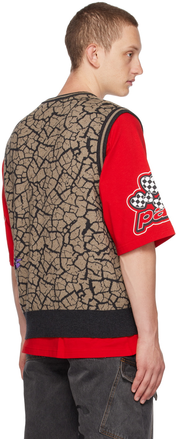 Perks and Mini Taupe Mudcrack Vest