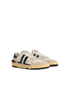 Lanvin clay White Leather Blend Sneakers
