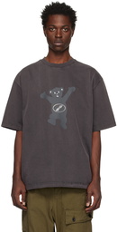 We11done Gray Teddy T-Shirt