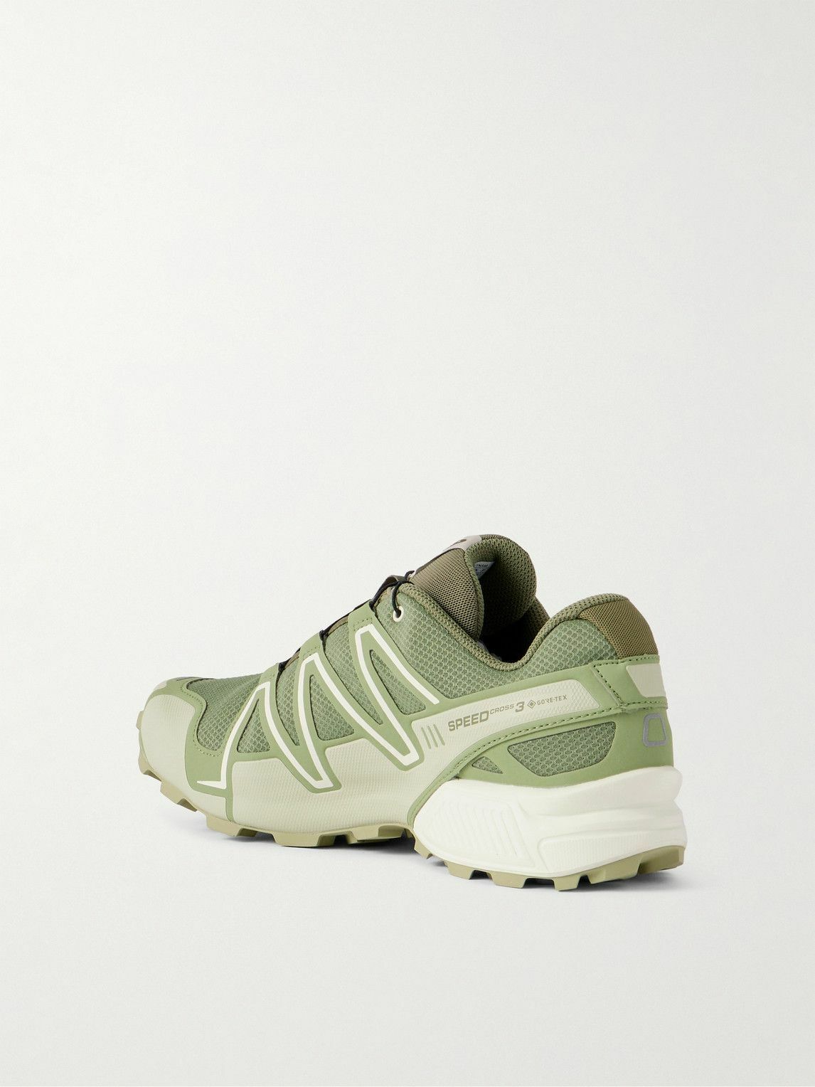 Salomon - Speedcross 3 GTX Rubber-Trimmed GORE-TEX Mesh Sneakers - Green