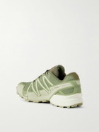 Salomon - Speedcross 3 GTX Rubber-Trimmed GORE-TEX Mesh Sneakers - Green