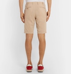 Beams Plus - Ivy Slim-Fit Cotton-Seersucker Shorts - Men - Tan