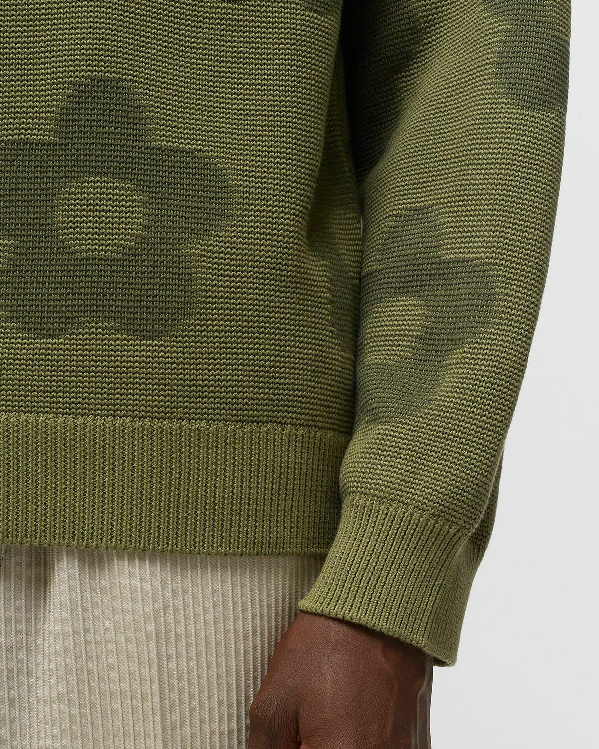 Kenzo Flower Spot Jumper Green Pullovers Kenzo