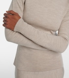 Gabriela Hearst Wool, cashmere, and silk turtleneck top