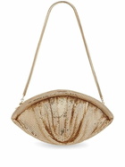 Rabanne Gold-Tone Mesh Evening Clutch Bag