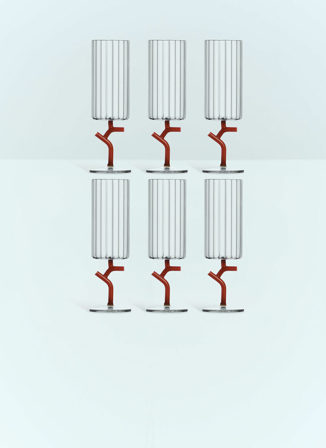 Ichendorf Milano Set Of Six Amaranta Flutes
