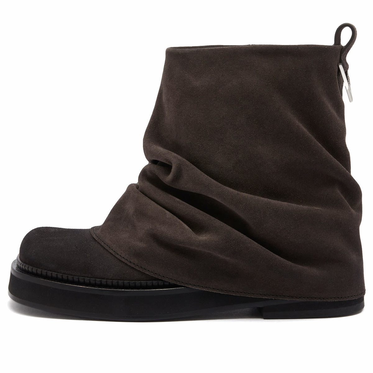 The Attico Women's Mini Robin Boot in Dark Grey The Attico