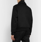 Burberry - Virgin Wool and Cashmere-Blend Bomber Jacket - Black