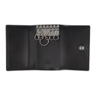 Gucci Black Gucci Signature Key Case