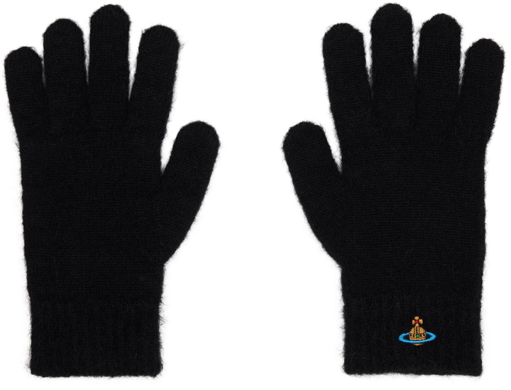Photo: Vivienne Westwood Black Fluffy Gloves