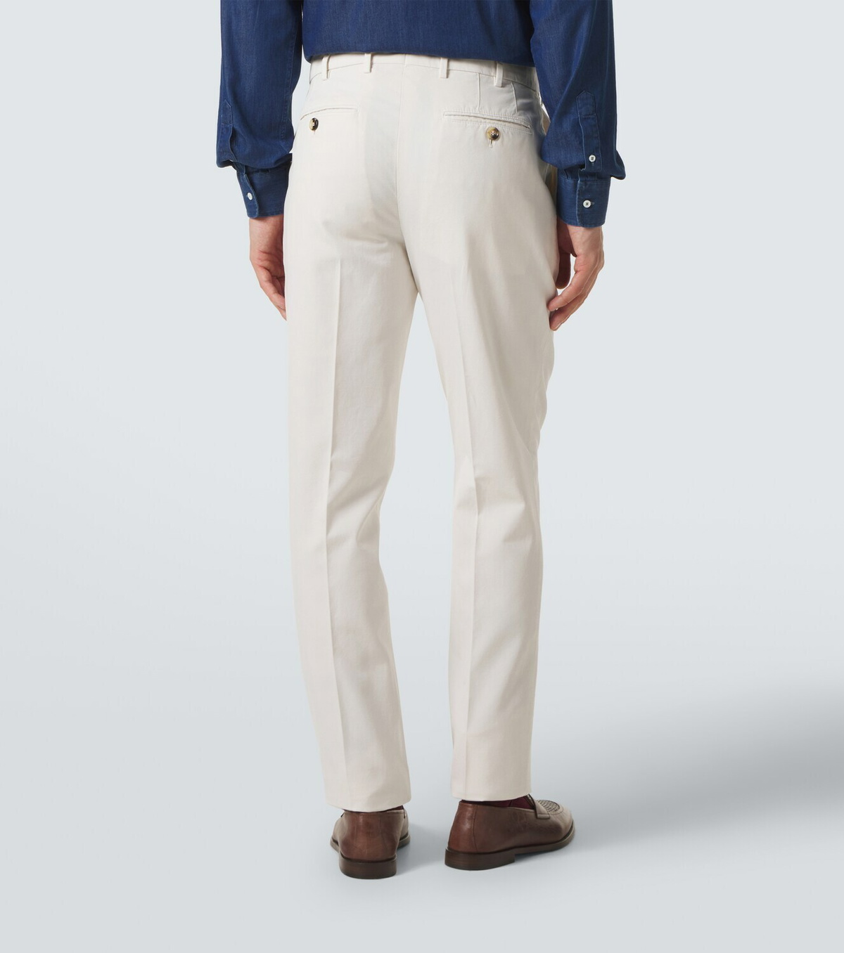 Brunello Cucinelli Cotton slim pants