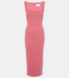 Alex Perry Portrait midi dress