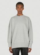 Falabella Curb Chain Sweatshirt in Grey