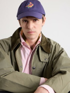 Drake's - Tapisserie Embroidered Cotton-Twill Baseball Cap