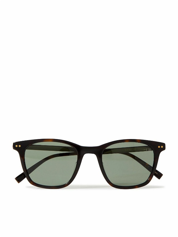 Photo: Dunhill - Square-Frame Tortoiseshell Acetate and Gold-Tone Sunglasses