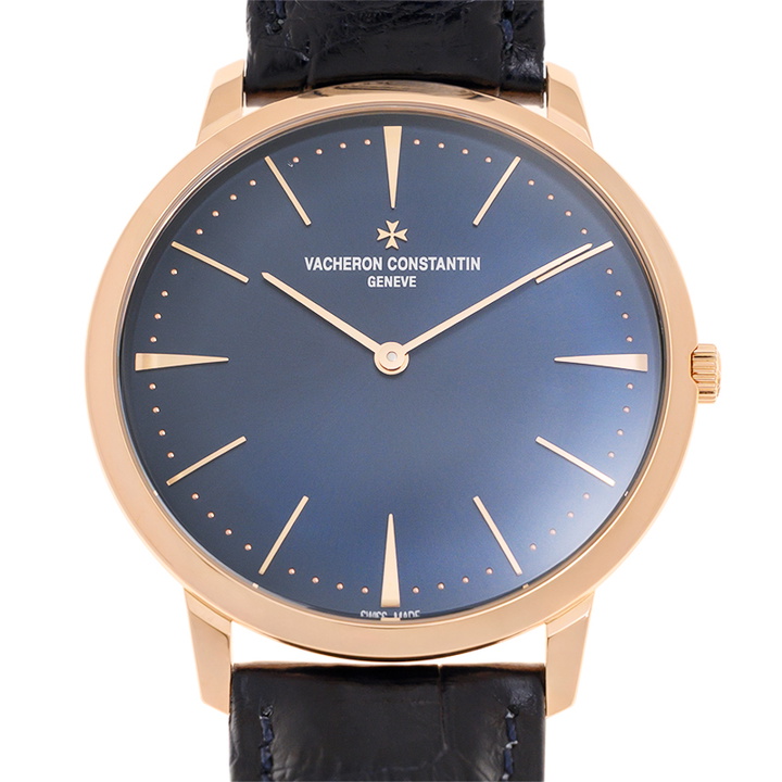 Photo: Vacheron Constantin Patrimony Hand Wind Blue Dial Mens Watch 81180/000R-B518
