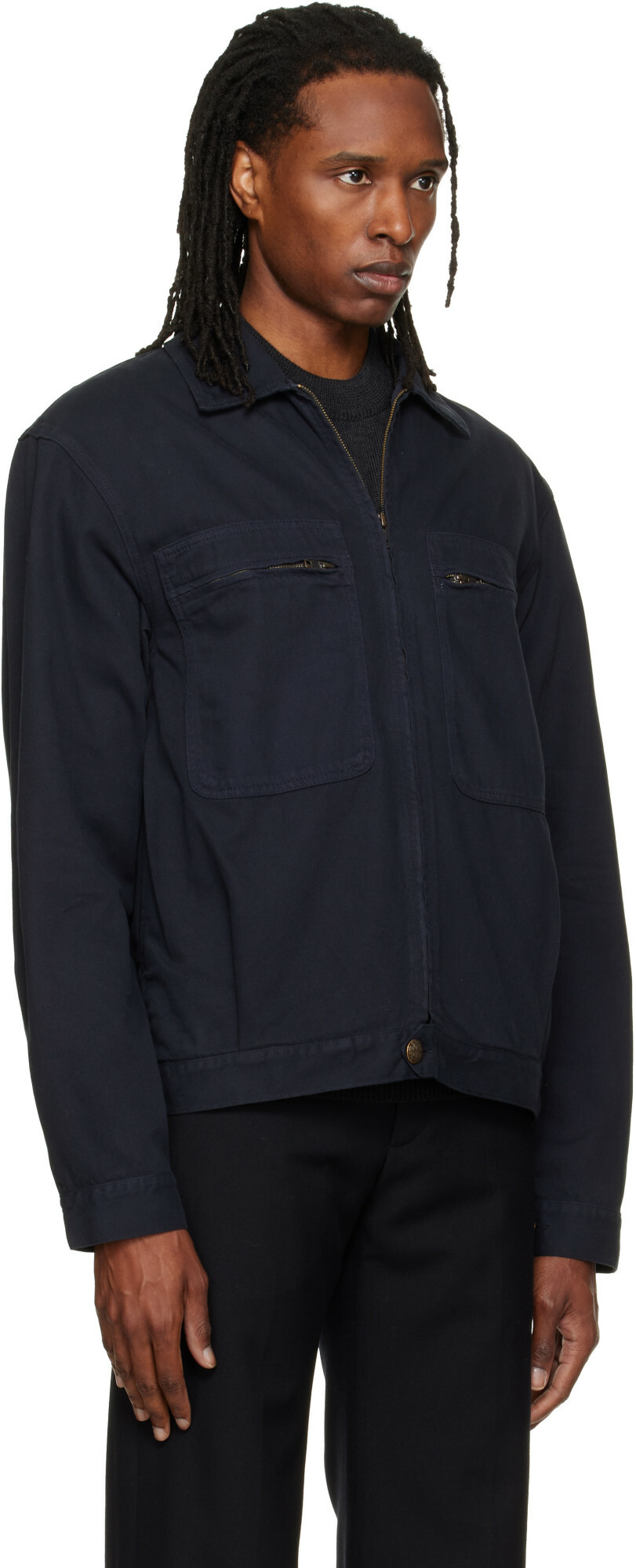 Palmes Black Worker Denim Jacket