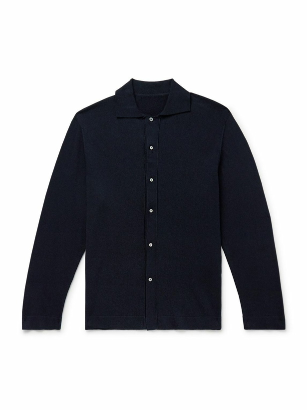 Photo: Stòffa - Cotton Shirt - Blue