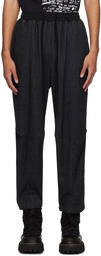 The Viridi-anne Black Drawstring Trousers