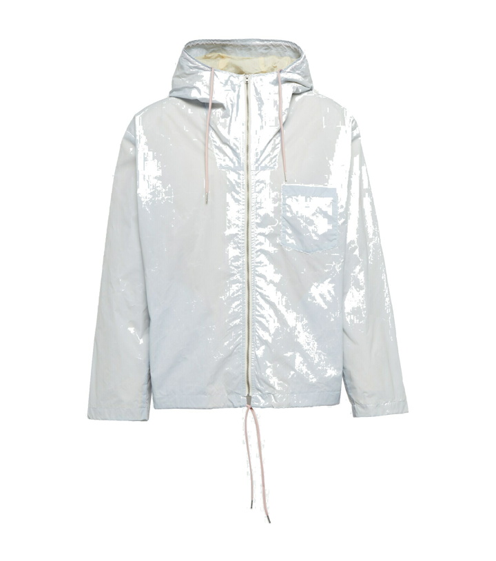 Photo: Acne Studios - V-neck hooded jacket