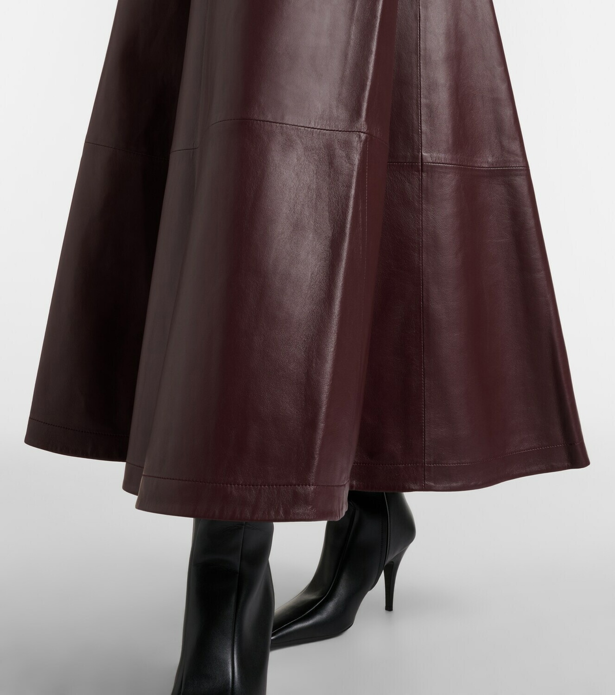 Altuzarra Varda leather maxi skirt