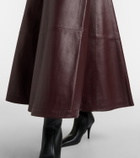 Altuzarra Varda leather maxi skirt