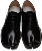 Maison Margiela Black Patent Tabi Lace-Up Derbys