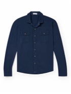 Peter Millar - Lava Pima Cotton-Blend Jersey Shirt - Blue