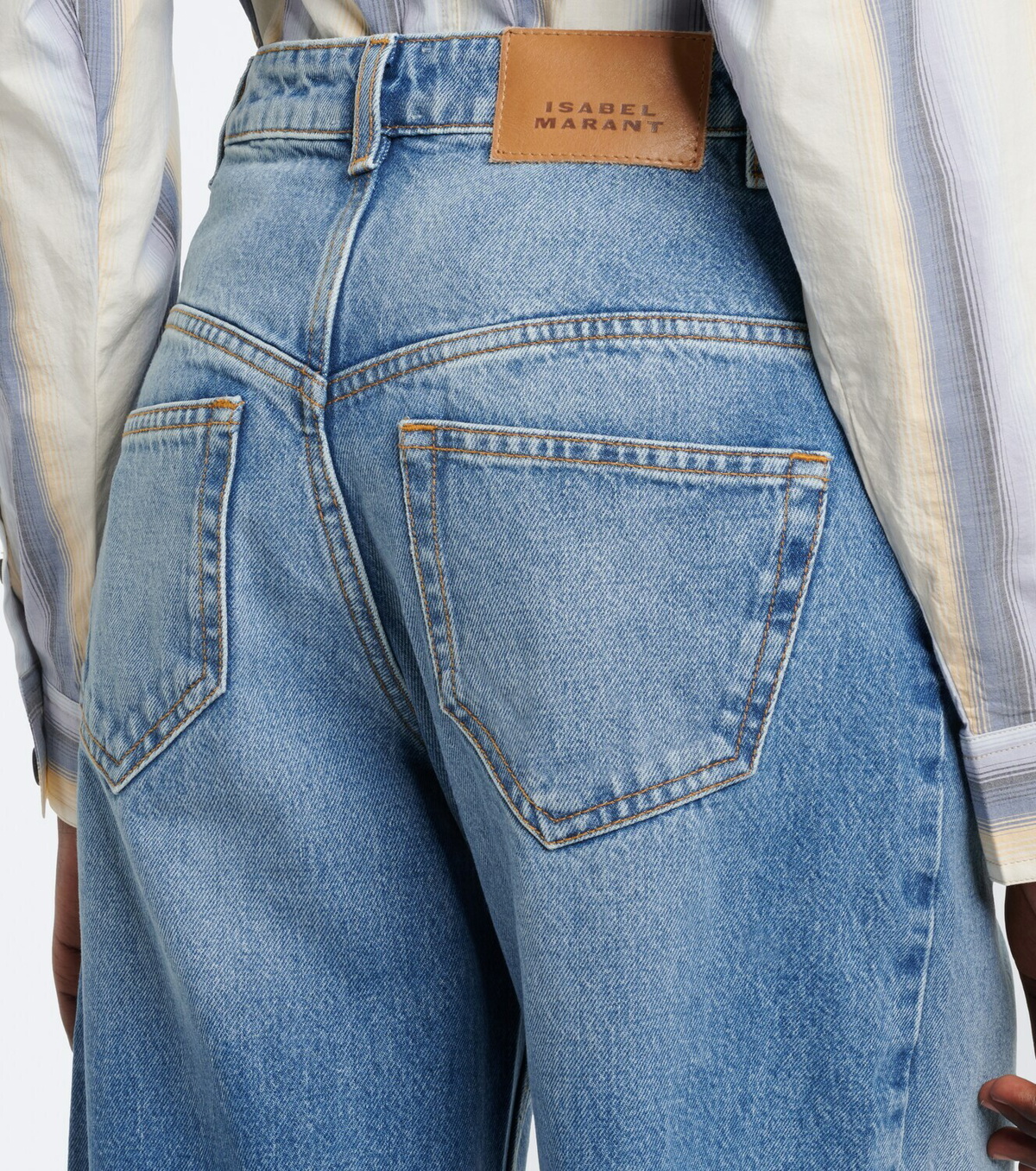 Isabel Marant Lemony wide-leg jeans
