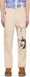 KidSuper Beige 'The Con Artist' Cargo Pants
