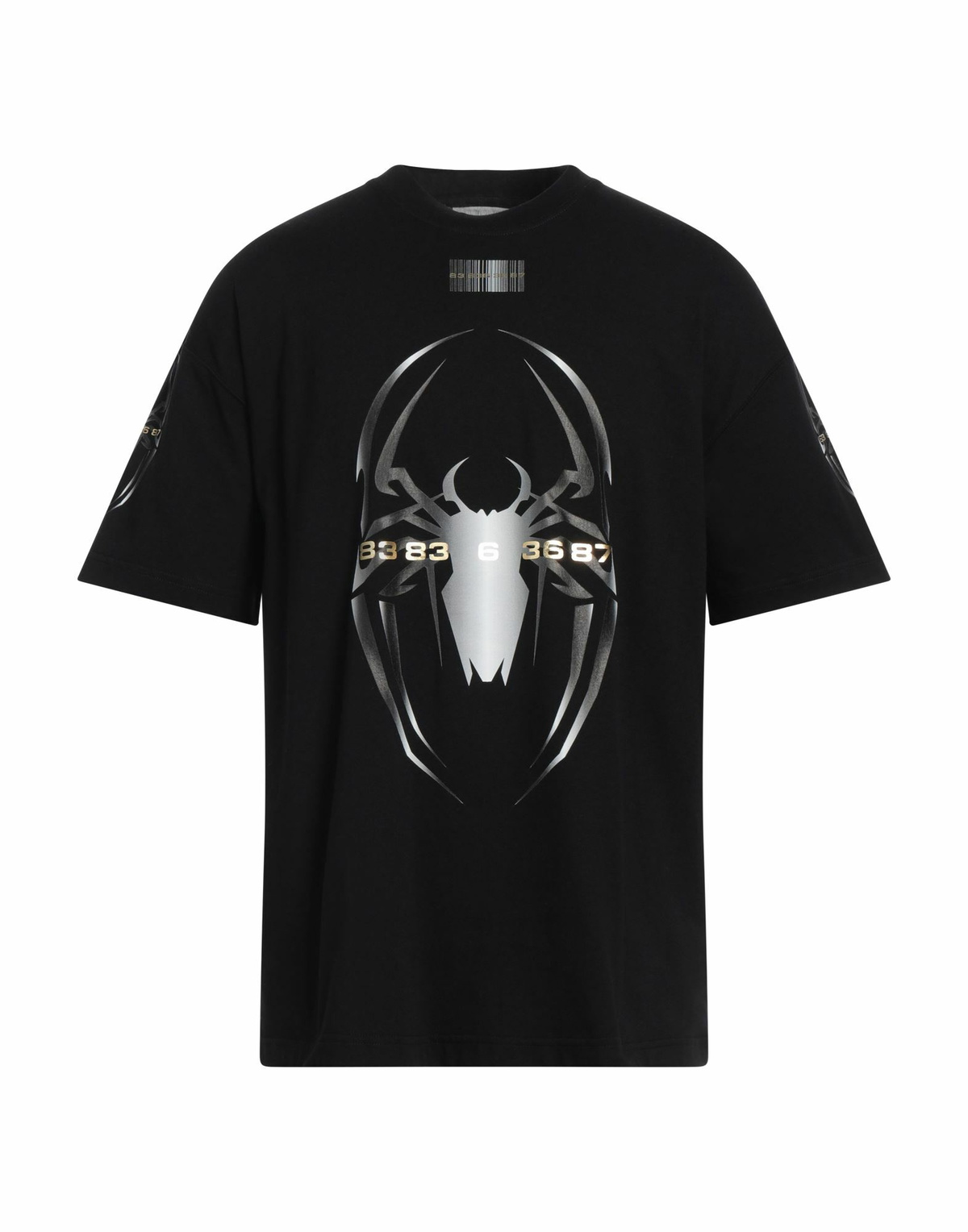 Vtmnts Mens T-shirt in Black