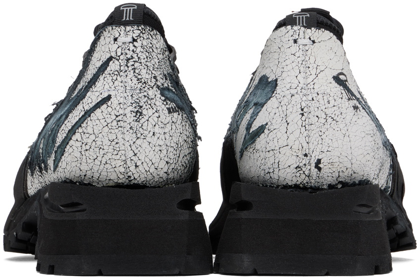 DEMON White & Black Poyana Boots