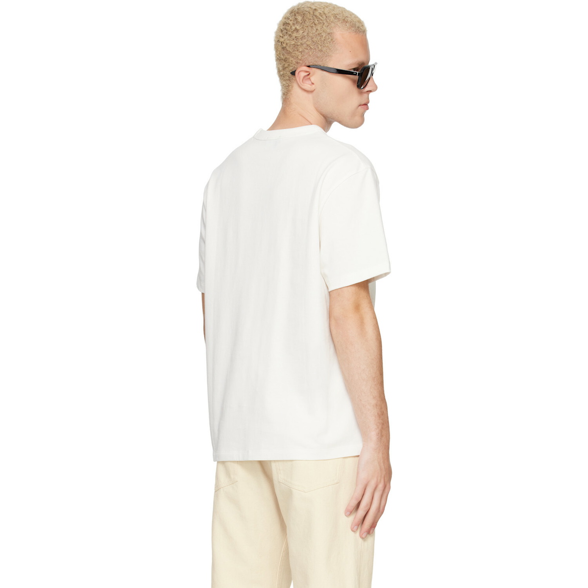 A.P.C. Off-White Boxy Petit 'VPC' T-shirt