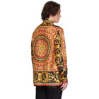 Versace Multicolor Silk Barocco Shirt