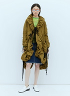 Paula Canovas del Vas Drapy Hooded Parka